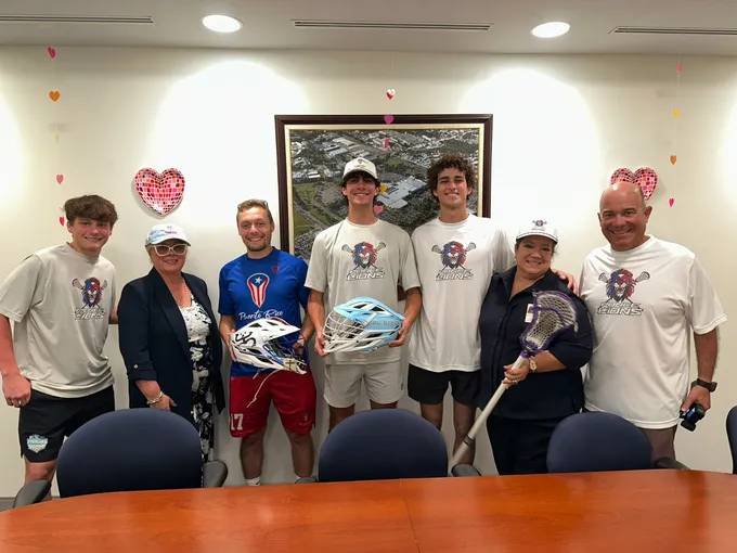 Ponce Lions team visit