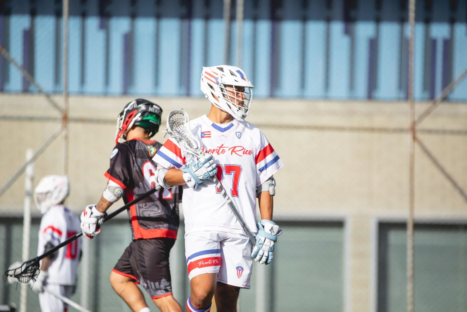 Puerto Rico lacrosse player