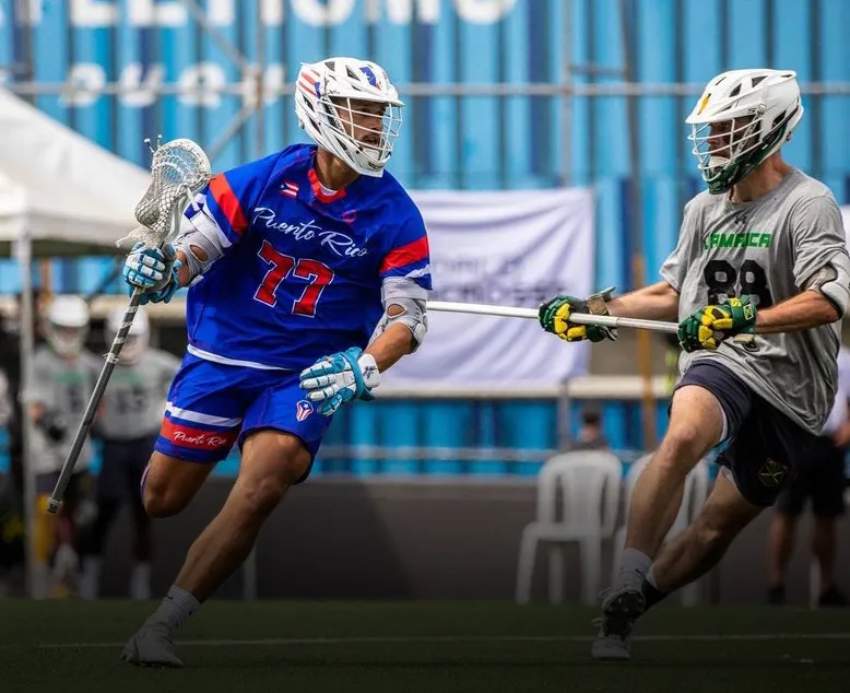 Youth lacrosse clinic in Ponce