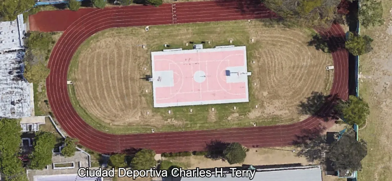 Current field at Campo Atlético Charles H. Terry