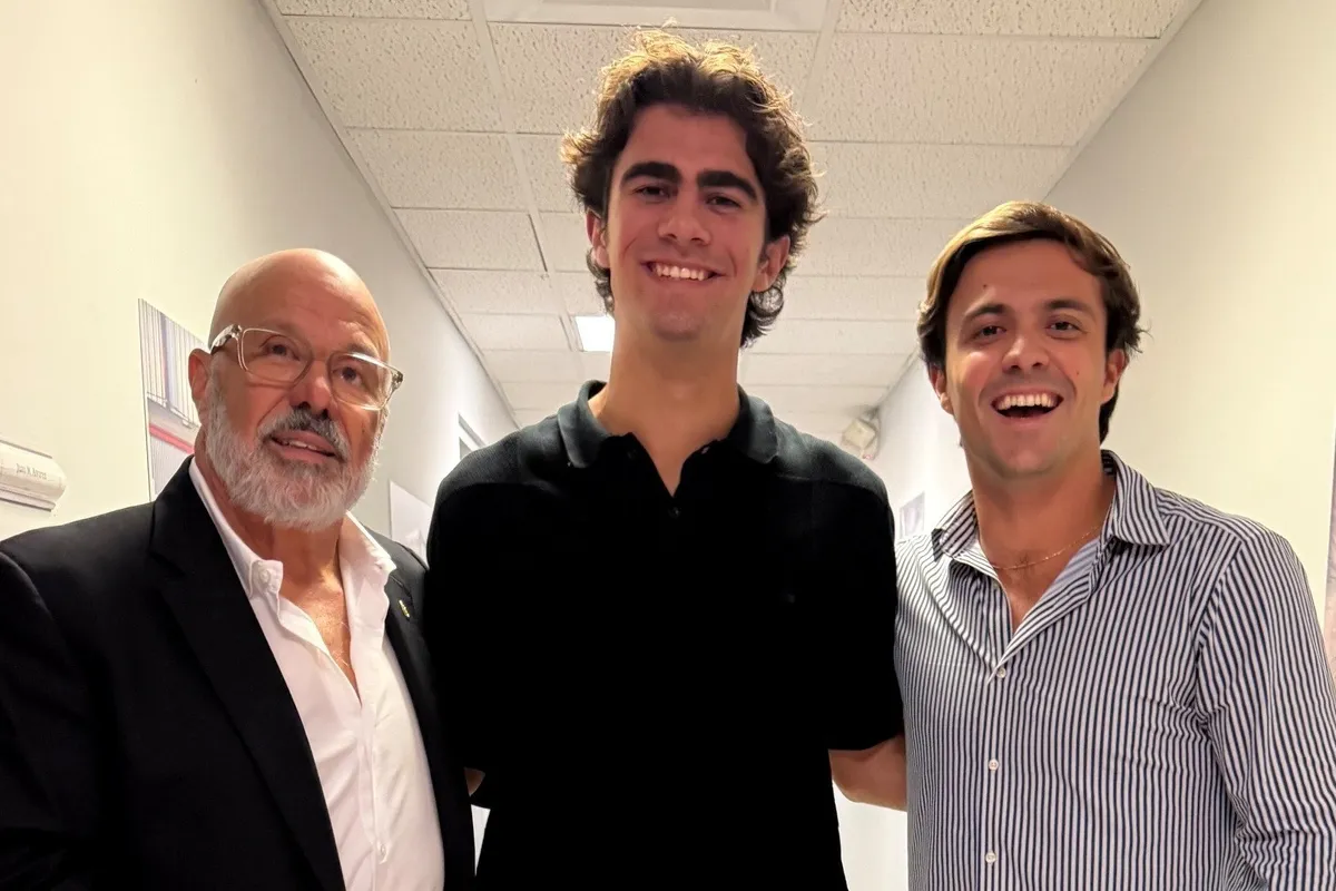 Pedro Rosaly, Rauli Matos, and Henry Rosaly